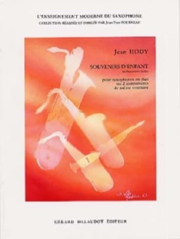 Souvenirs d’enfant. 2 saxophones ou 2 instruments de même tessiture Visual